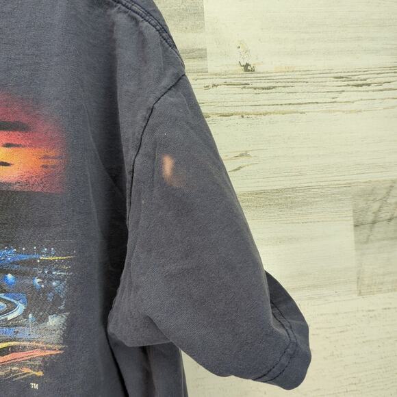 VTG USA Made‎ Anvil Tag Shirt Rock & Roll Hall of Fame Size XL Black Cleveland - Picture 6 of 12